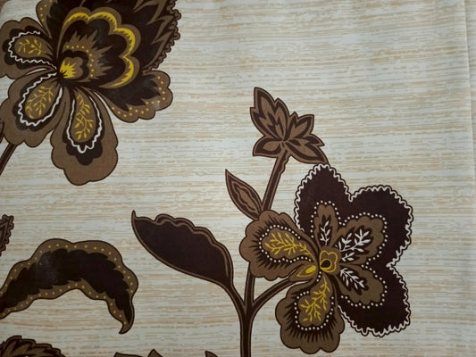 Crystal Cotton King Size Double Bed Sheet By Rooma - Elegant Floral Design (Design #5724)