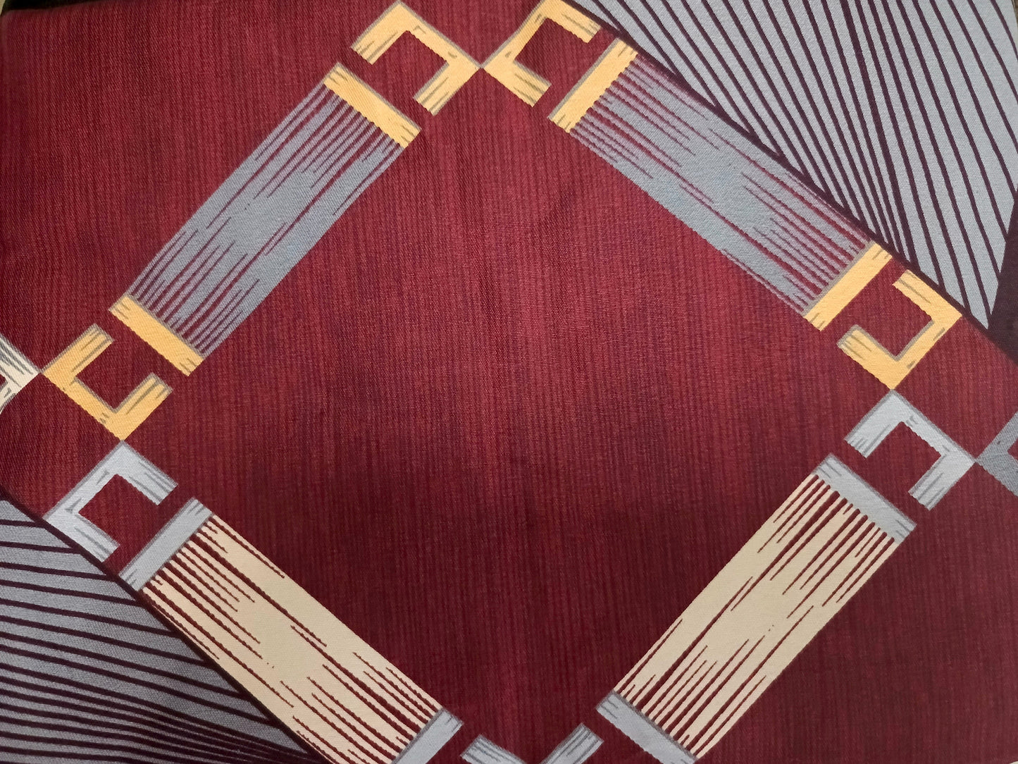 Rooma Crystal Cotton King Size Bed Sheet – Geometric Print Design #8984