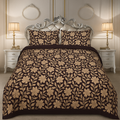 Rooma Crystal Cotton King Size Bed Sheet – Geometric Print Design #8997