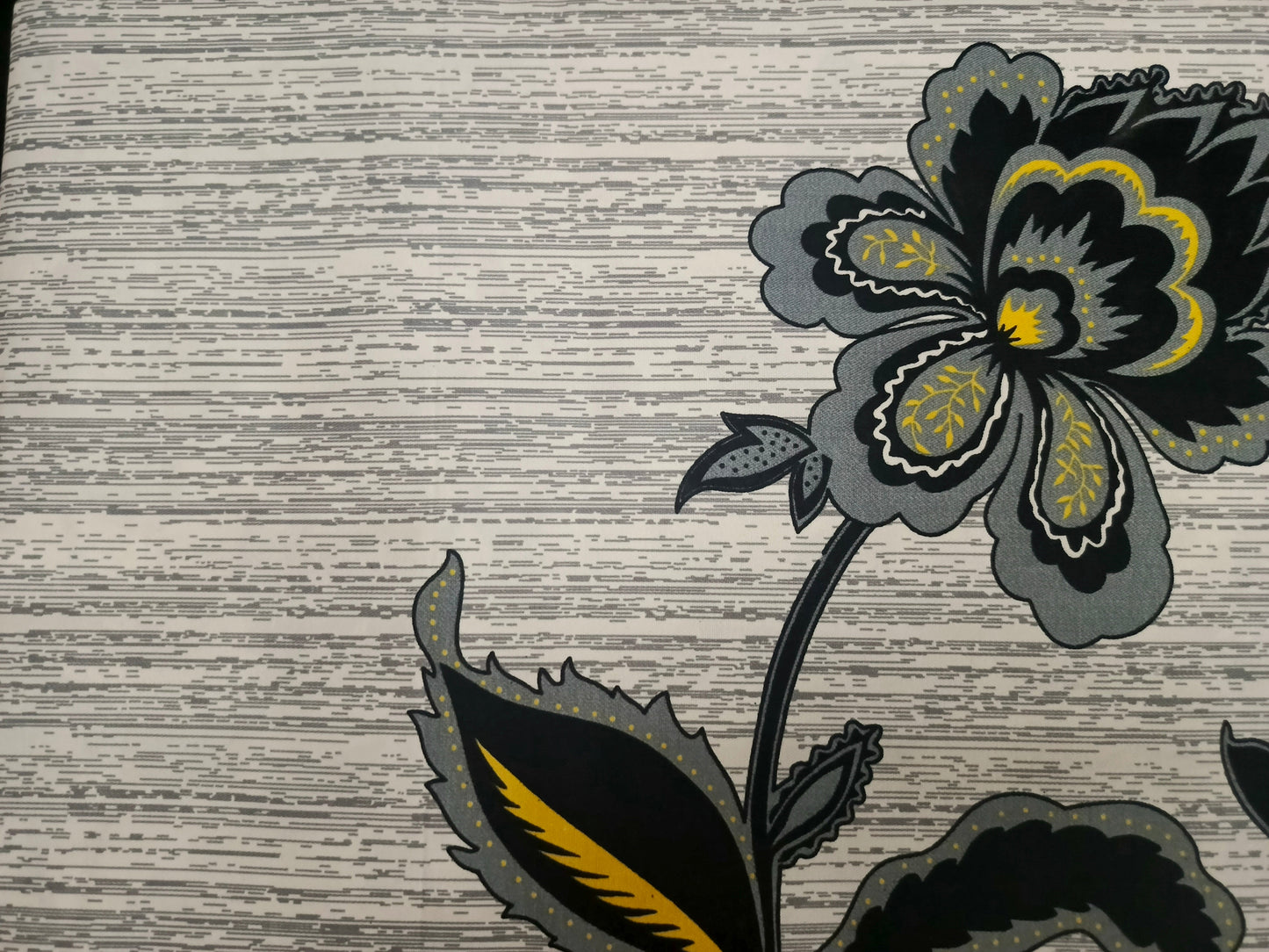 Crystal Cotton King Size Double Bed Sheet By Rooma - Elegant Floral Design (Design #5724)