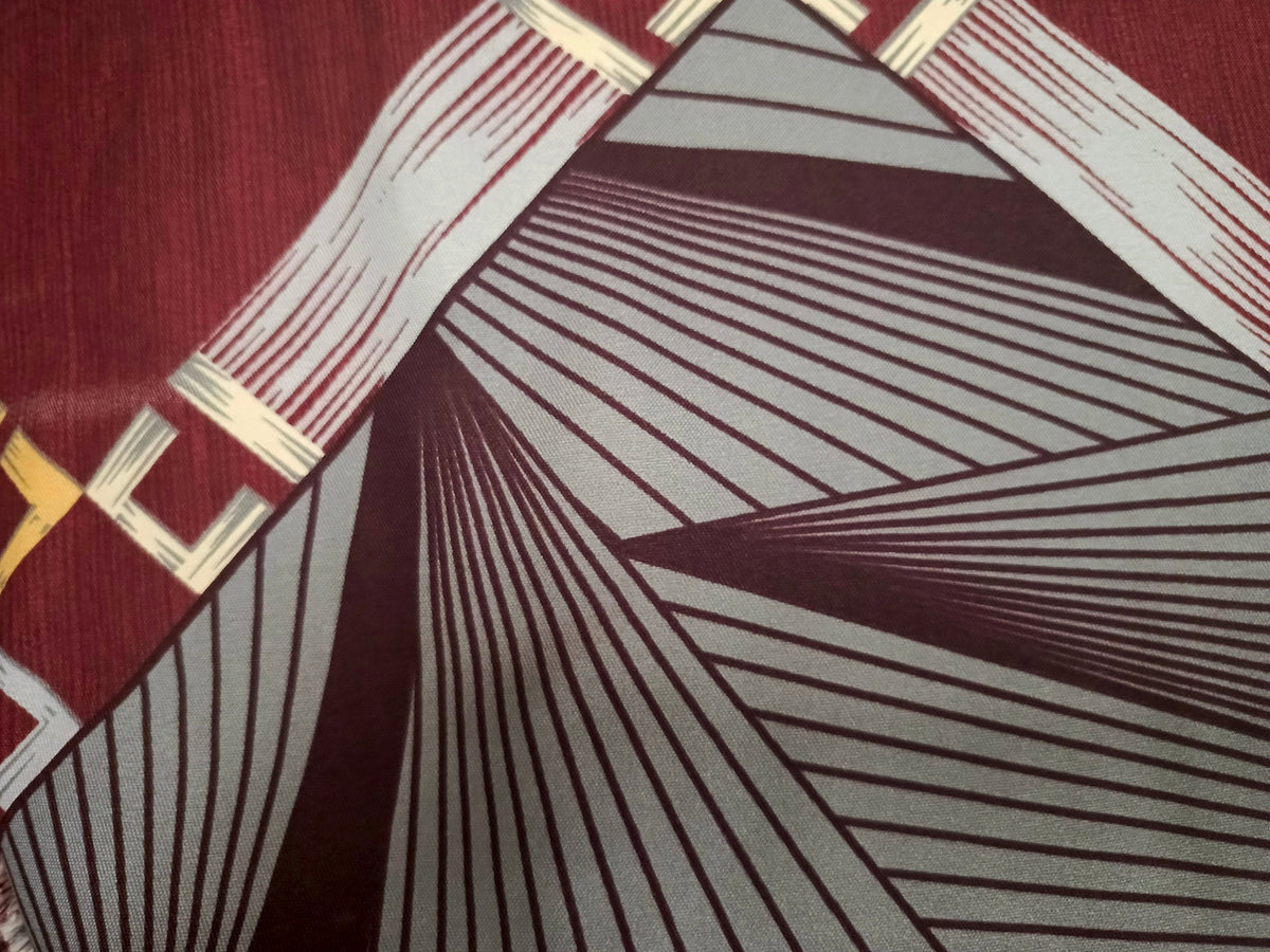 Rooma Crystal Cotton King Size Bed Sheet – Geometric Print Design #8984